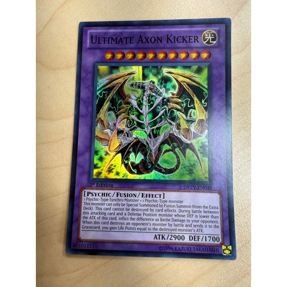 Yu-Gi-Oh Ultimate Axon Kicker 1st Edition‎ Ultra Rare Psychic Fusion MP